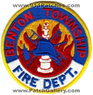Benton Township Fire Department (Michigan)
Scan By: PatchGallery.com
Keywords: dept.