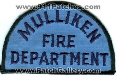 Mulliken Fire Department (Michigan)
Scan By: PatchGallery.com
