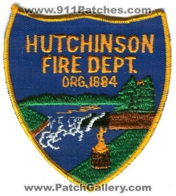 Hutchinson Fire Department Patch (Minnesota)
Scan By: PatchGallery.com
Keywords: dept. org. 1884