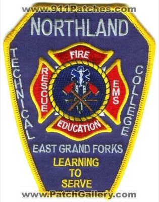 Northland Technical College East Grand Forks Fire Rescue EMS Education (Minnesota)
Scan By: PatchGallery.com

