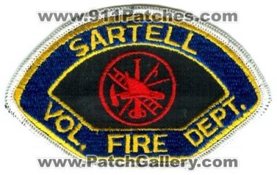 Sartell Volunteer Fire Department Patch (Minnesota)
Scan By: PatchGallery.com
Keywords: vol. dept.