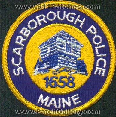 Scarborough Police
Thanks to EmblemAndPatchSales.com for this scan.
Keywords: maine