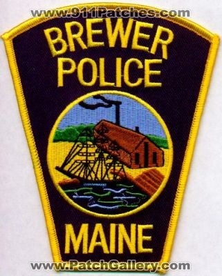 Brewer Police
Thanks to EmblemAndPatchSales.com for this scan.
Keywords: maine