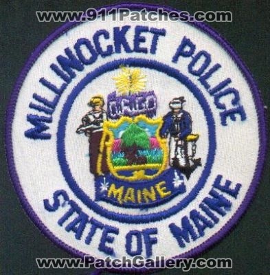 Millinocket Police
Thanks to EmblemAndPatchSales.com for this scan.
Keywords: maine