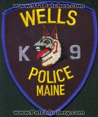 Wells Police K-9
Thanks to EmblemAndPatchSales.com for this scan.
Keywords: maine k9
