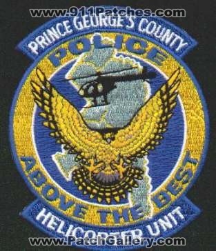 Prince George's County Police Helicopter Unit
Thanks to EmblemAndPatchSales.com for this scan.
Keywords: maryland georges