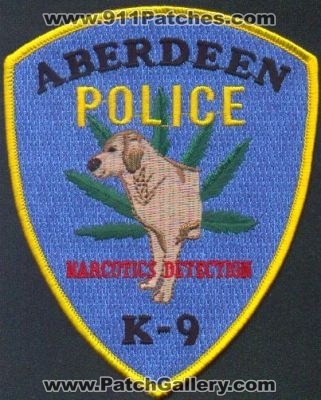 Aberdeen Police K-9 Narcotics Detection
Thanks to EmblemAndPatchSales.com for this scan.
Keywords: maryland k9