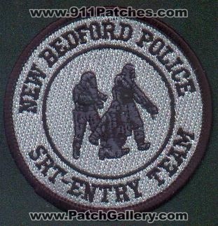 New Bedford Police SRT Entry Team
Thanks to EmblemAndPatchSales.com for this scan.
Keywords: massachusetts special reaction team