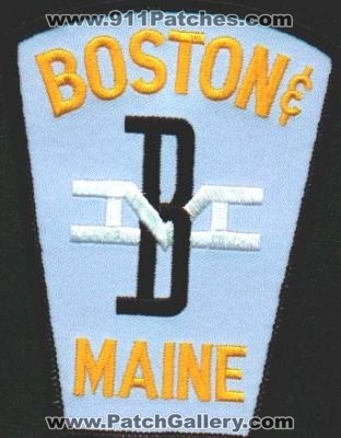 Boston & Maine Railroad Police
Thanks to EmblemAndPatchSales.com for this scan.
Keywords: massachusetts