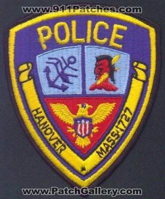 Hanover Police
Thanks to EmblemAndPatchSales.com for this scan.
Keywords: massachusetts