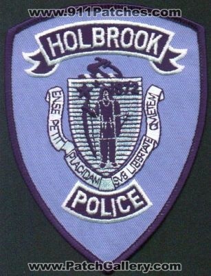 Holbrook Police
Thanks to EmblemAndPatchSales.com for this scan.
Keywords: massachusetts