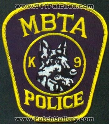 Massachusetts Bay Transit Authority Police K-9
Thanks to EmblemAndPatchSales.com for this scan.
Keywords: k9 mbta