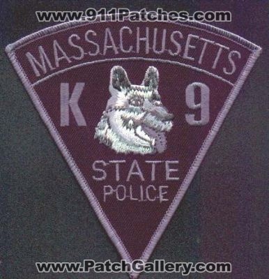 Massachusetts State Police K-9
Thanks to EmblemAndPatchSales.com for this scan.
Keywords: k9