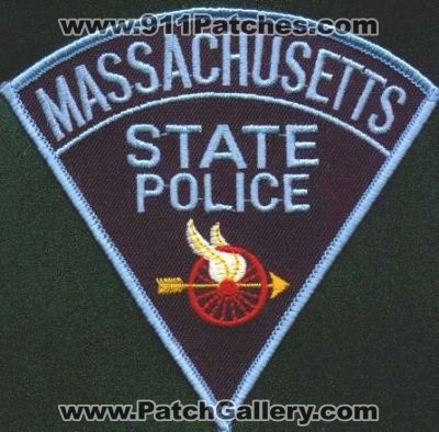 Massachusetts State Police Motorcycle
Thanks to EmblemAndPatchSales.com for this scan.
