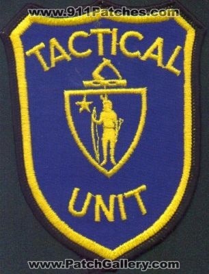 Massachusetts State Police Tactical Unit
Thanks to EmblemAndPatchSales.com for this scan.
