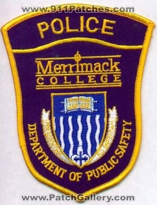 Merrimack College Police
Thanks to EmblemAndPatchSales.com for this scan.
Keywords: massachusetts department of public safety