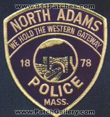 North Adams Police
Thanks to EmblemAndPatchSales.com for this scan.
Keywords: massachusetts