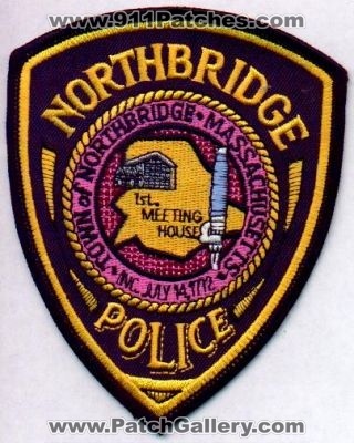 Northbridge Police
Thanks to EmblemAndPatchSales.com for this scan.
Keywords: massachusetts town of
