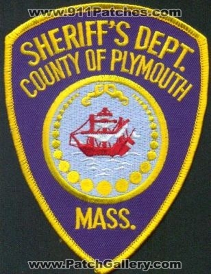 Plymouth County Sheriff's Dept
Thanks to EmblemAndPatchSales.com for this scan.
Keywords: massachusetts sheriffs department