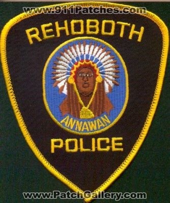 Rehoboth Police
Thanks to EmblemAndPatchSales.com for this scan.
Keywords: massachusetts