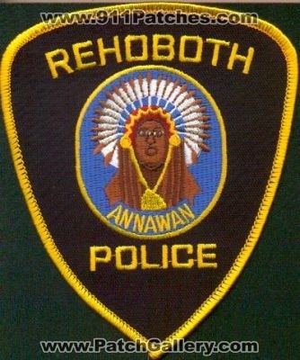 Rehoboth Police
Thanks to EmblemAndPatchSales.com for this scan.
Keywords: massachusetts