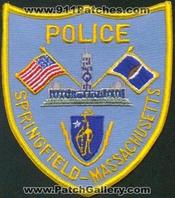 Springfield Police
Thanks to EmblemAndPatchSales.com for this scan.
Keywords: massachusetts