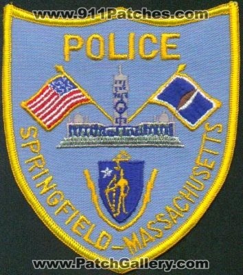 Springfield Police
Thanks to EmblemAndPatchSales.com for this scan.
Keywords: massachusetts
