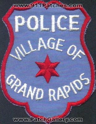 Grand Rapids Police
Thanks to EmblemAndPatchSales.com for this scan.
Keywords: michigan village of