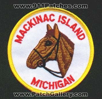 Mackinac Island Police Mounted
Thanks to EmblemAndPatchSales.com for this scan.
Keywords: michigan