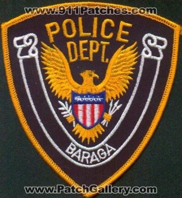 Baraga Police Dept
Thanks to EmblemAndPatchSales.com for this scan.
Keywords: michigan department