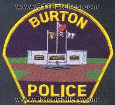 Burton Police
Thanks to EmblemAndPatchSales.com for this scan.
Keywords: michigan