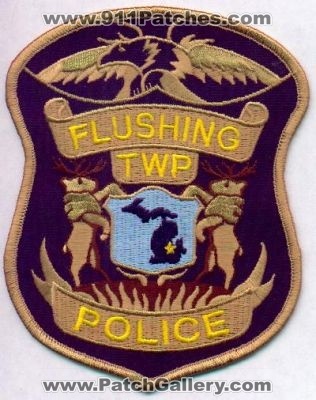 Flushing Twp Police
Thanks to EmblemAndPatchSales.com for this scan.
Keywords: michigan township
