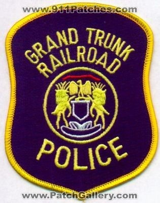 Grand Trunk Railroad Police
Thanks to EmblemAndPatchSales.com for this scan.
Keywords: michigan