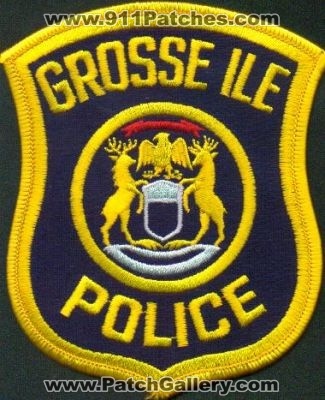 Grosse Ile Police
Thanks to EmblemAndPatchSales.com for this scan.
Keywords: michigan
