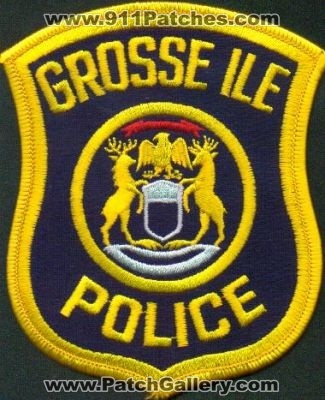 Grosse Ile Police
Thanks to EmblemAndPatchSales.com for this scan.
Keywords: michigan