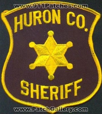 Huron County Sheriff
Thanks to EmblemAndPatchSales.com for this scan.
Keywords: michigan