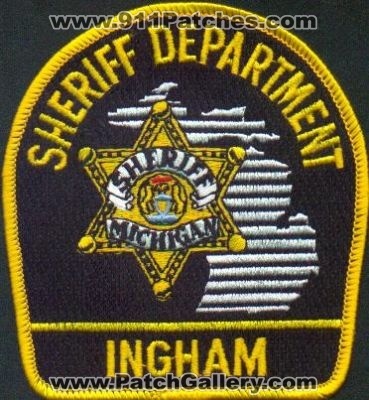 Ingham Sheriff Department
Thanks to EmblemAndPatchSales.com for this scan.
Keywords: michigan