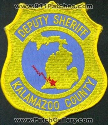 Kalamazoo County Sheriff Deputy
Thanks to EmblemAndPatchSales.com for this scan.
Keywords: michigan