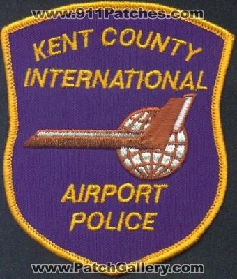 Kent County International Airport Police
Thanks to EmblemAndPatchSales.com for this scan.
Keywords: michigan