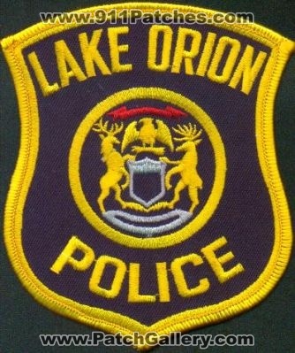 Lake Orion Police
Thanks to EmblemAndPatchSales.com for this scan.
Keywords: michigan