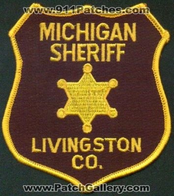 Livingston County Sheriff
Thanks to EmblemAndPatchSales.com for this scan.
Keywords: michigan