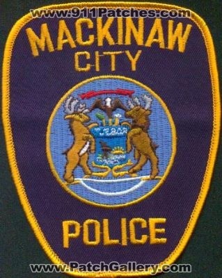 Mackinaw City Police
Thanks to EmblemAndPatchSales.com for this scan.
Keywords: michigan