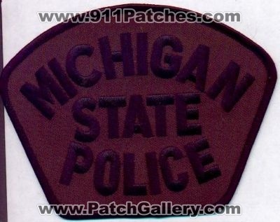 Michigan State Police
Thanks to EmblemAndPatchSales.com for this scan.
