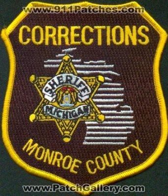 Monroe County Sheriff Corrections
Thanks to EmblemAndPatchSales.com for this scan.
Keywords: michigan
