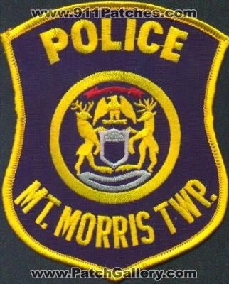 Mount Morris Twp Police
Thanks to EmblemAndPatchSales.com for this scan.
Keywords: michigan mt township