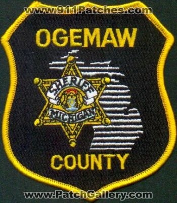 Ogemaw County Sheriff
Thanks to EmblemAndPatchSales.com for this scan.
Keywords: michigan