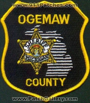 Ogemaw County Sheriff
Thanks to EmblemAndPatchSales.com for this scan.
Keywords: michigan