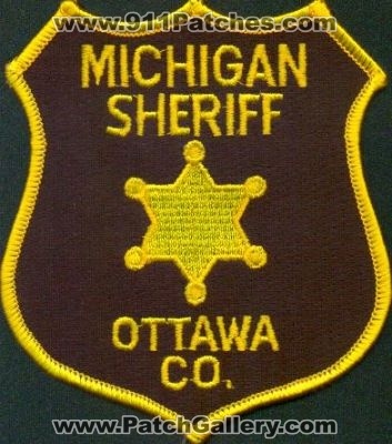 Ottawa County Sheriff
Thanks to EmblemAndPatchSales.com for this scan.
Keywords: michigan