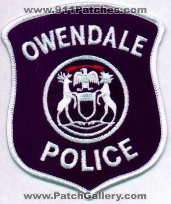 Owendale Police
Thanks to EmblemAndPatchSales.com for this scan.
Keywords: michigan