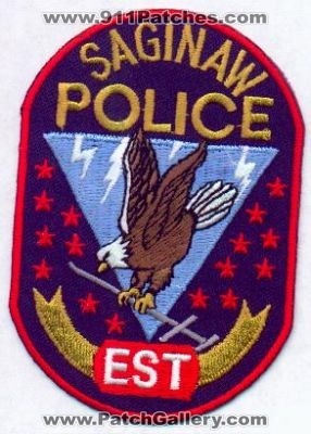 Saginaw Police
Thanks to EmblemAndPatchSales.com for this scan.
Keywords: michigan